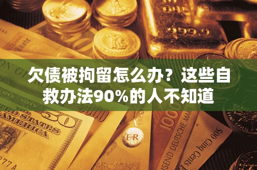 武汉欠债被拘留怎么办？这些自救办法90%的人不知道